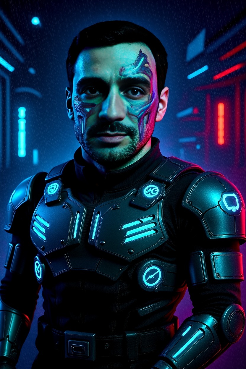 Cyberpunk Samurai style